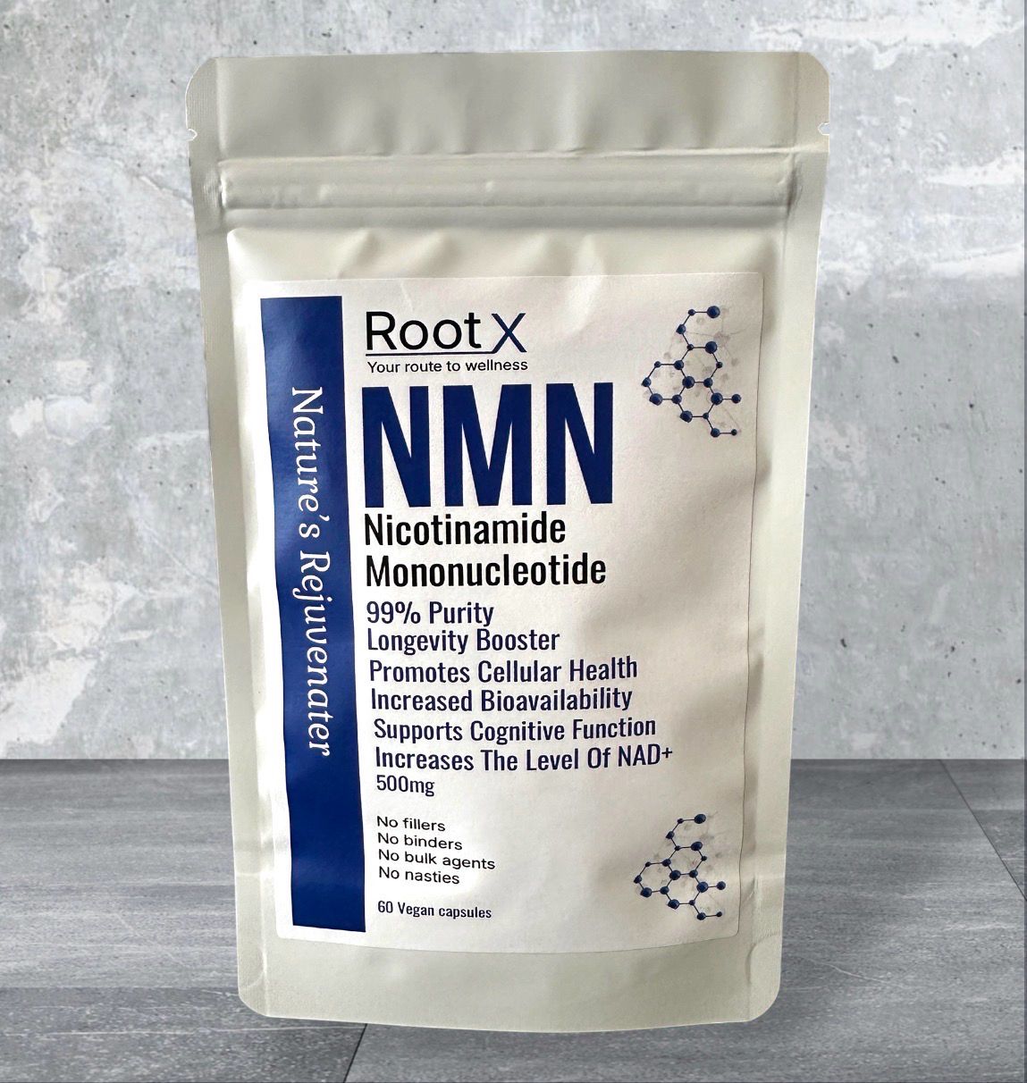 NMN (Nicotinamide Mononucleotide) 99% Purity - 500mg