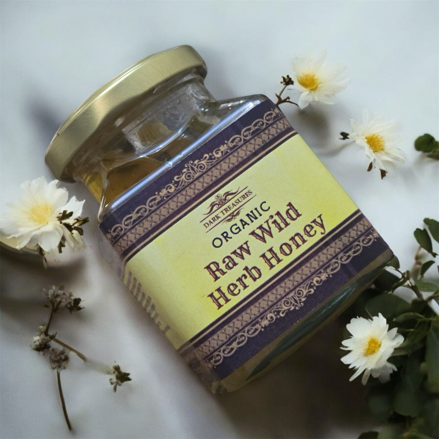 Organic Raw Herb Honey