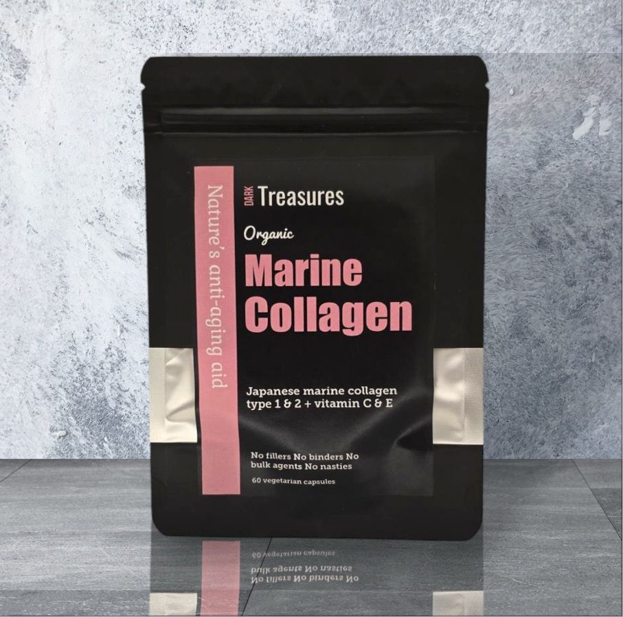 Organic Marine Collagen (type 1 &amp; 2 with added Vitamin C &amp; E)