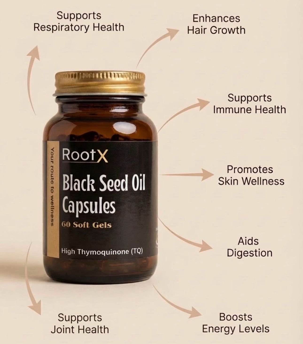 Black seed Oil Capsules (60) 1000mg