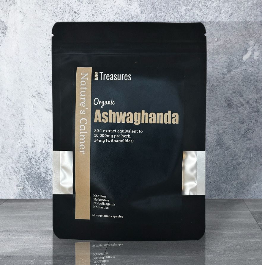 Organic Ashwaghanda 10,000mg Super Strength (24mg Withanolides)