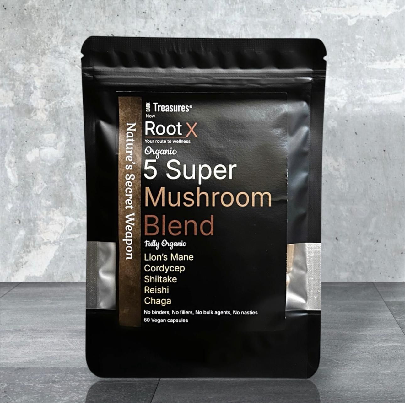 All Organic 5 blend mushroom mix