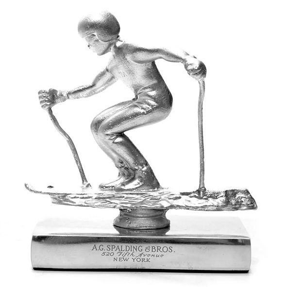 Sciatore in alluminio