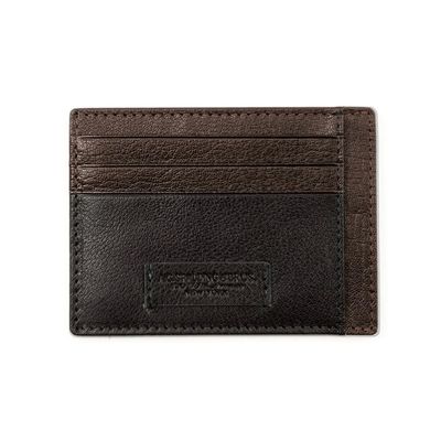 Porta 6 carte credito + doc. in pelle Porta 6 carte credito + doc. in pelle