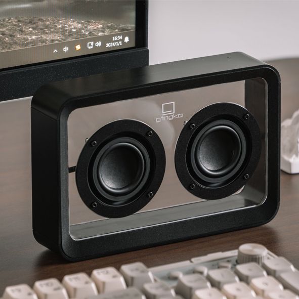 Speaker bluetooth Mage See-through nero