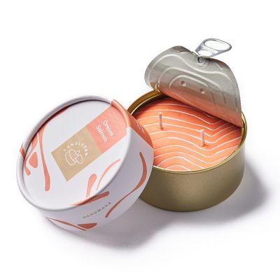 Candela in lattina - Arancia