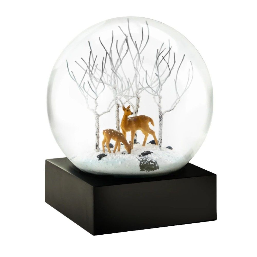 SnowGlobes, Deer in woods