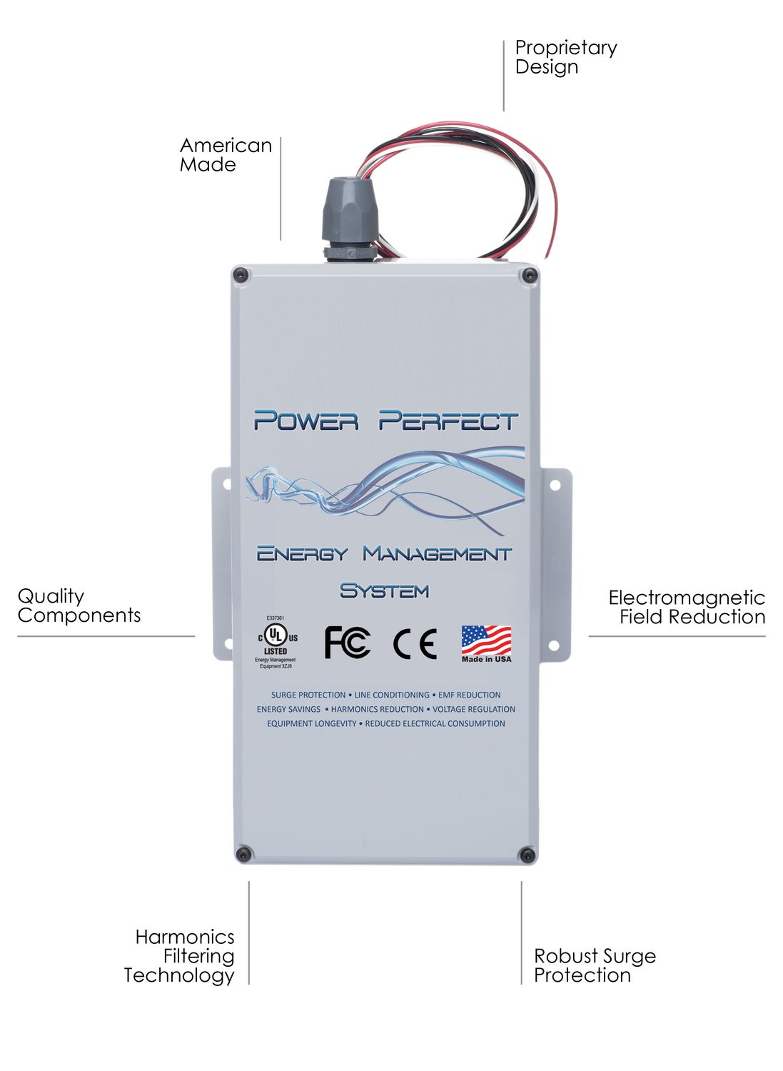 GEN II Power Perfect Box Super Duty Wire-In EMF Filter