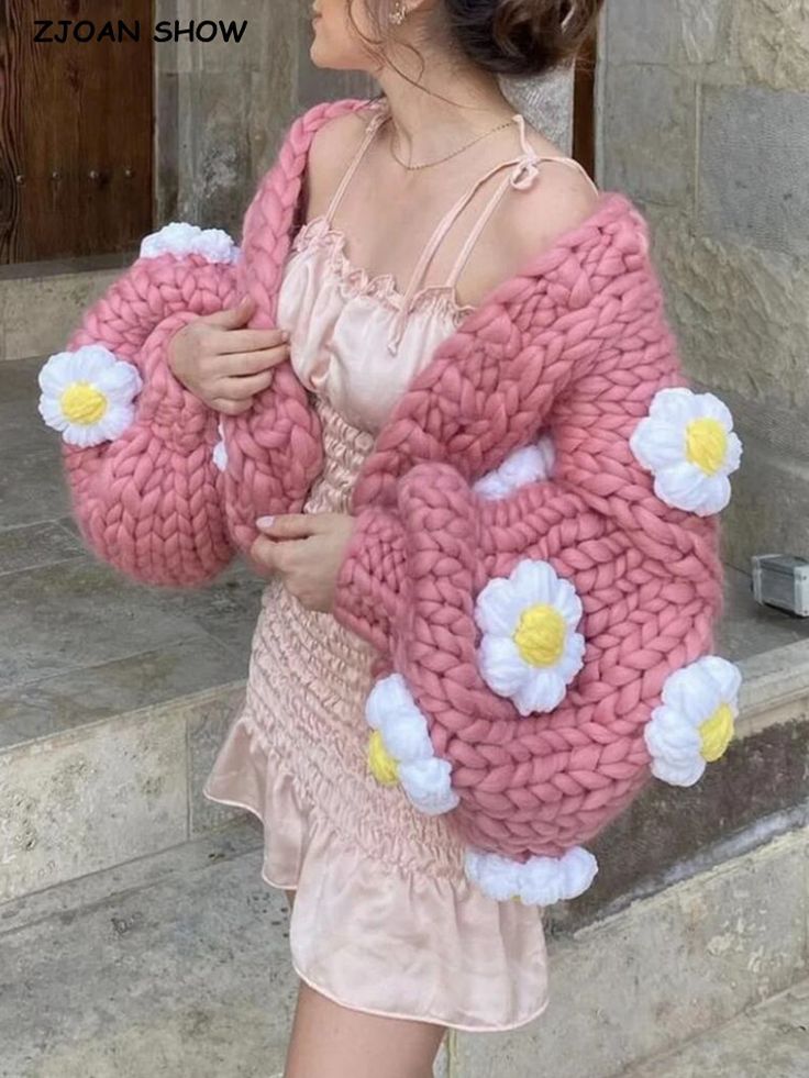Poppy Pink Floral Cardigan