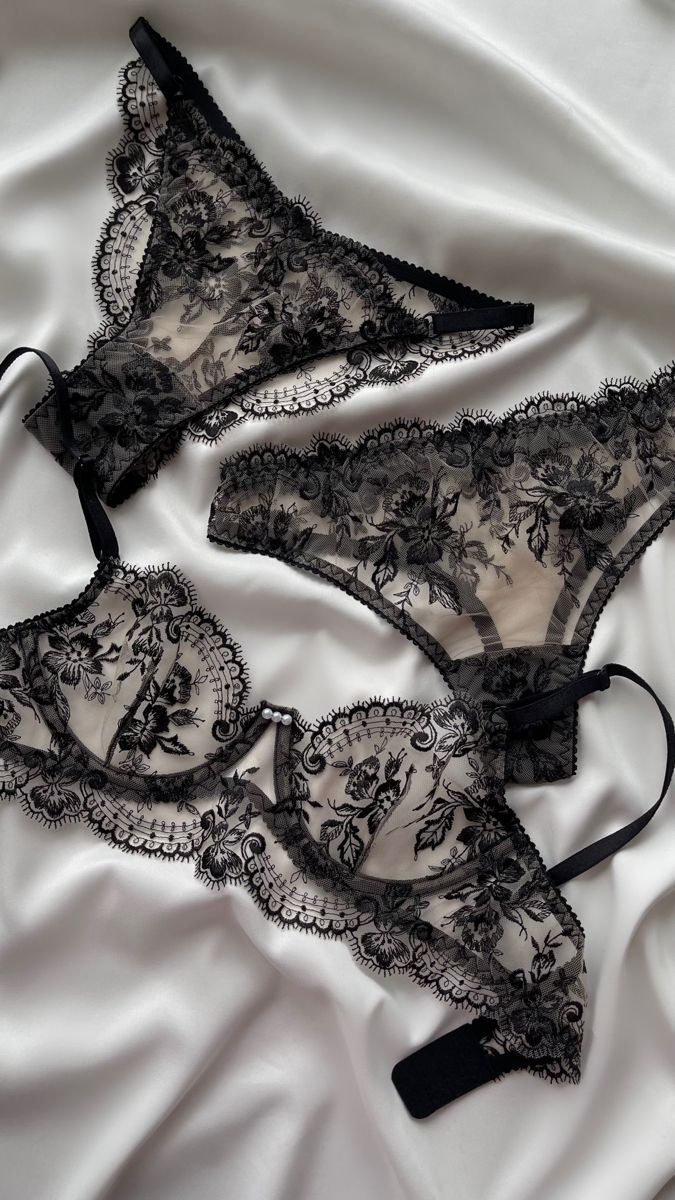 Black Laced Lingerie