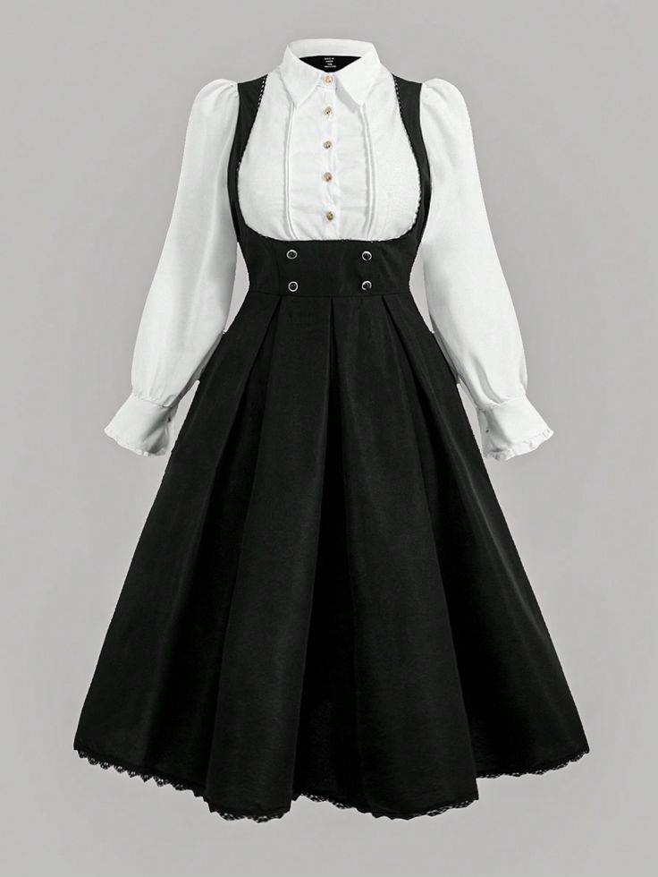Button Up Maid Outfit