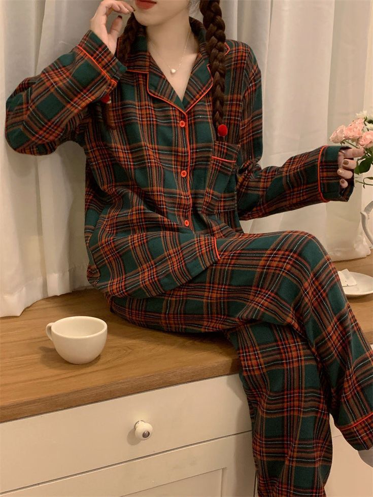 Christmas Plaid Pajamas