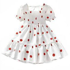 Cute Mini Strawberry Dress