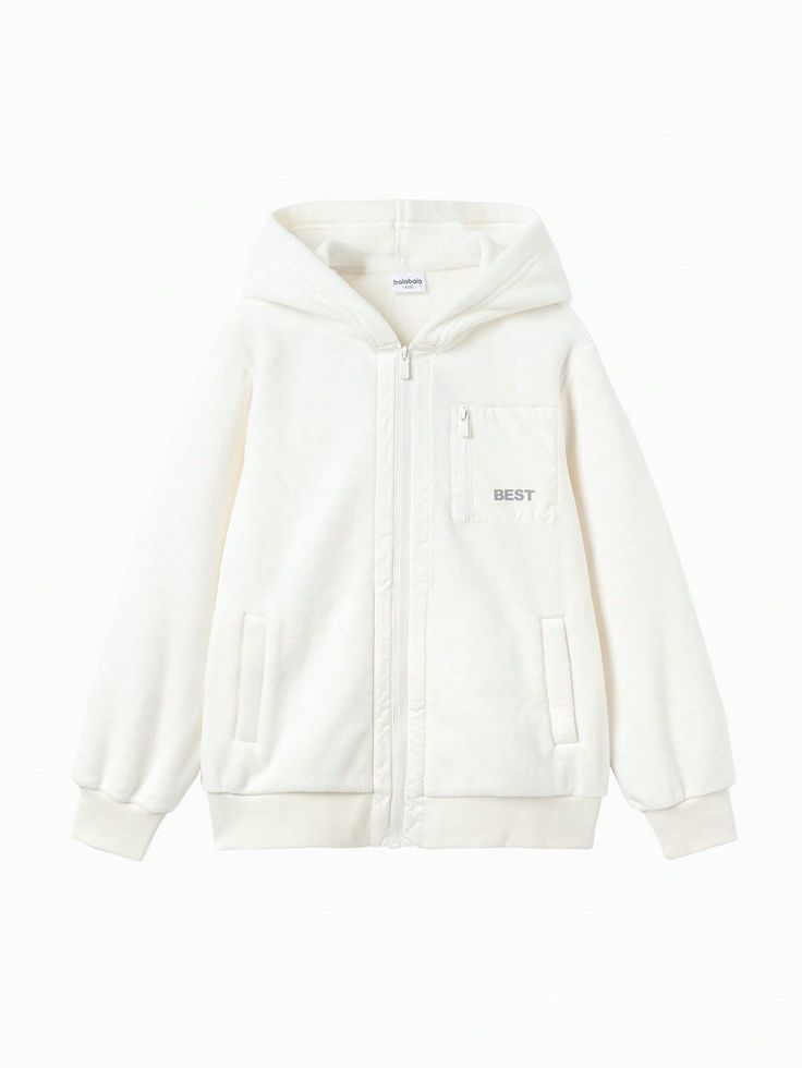 White Fleece Jacket