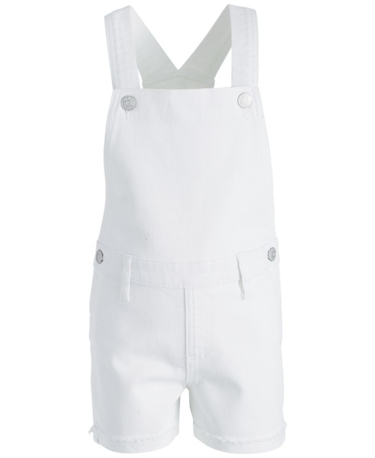 Mini White Overalls