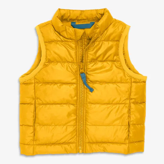Baby Yellow Puffer Vest