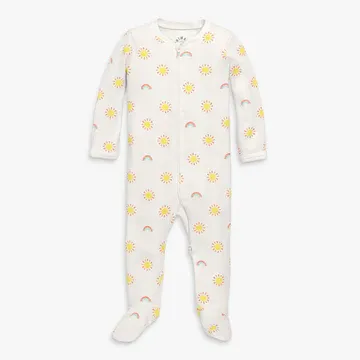 Warm Sunny Baby Footie