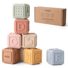 Sensory Baby Alphabet Blocks