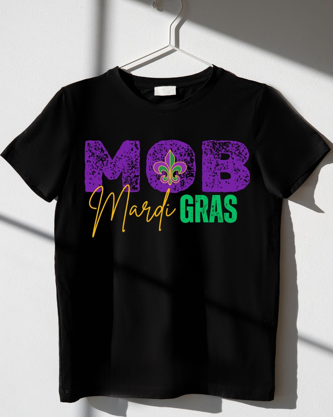 MOB Mardi Gras T-Shirt by Mobtown Custom Designs