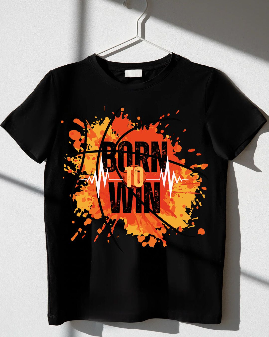 Born To Win T-Shirt by Mobtown Custom Designs