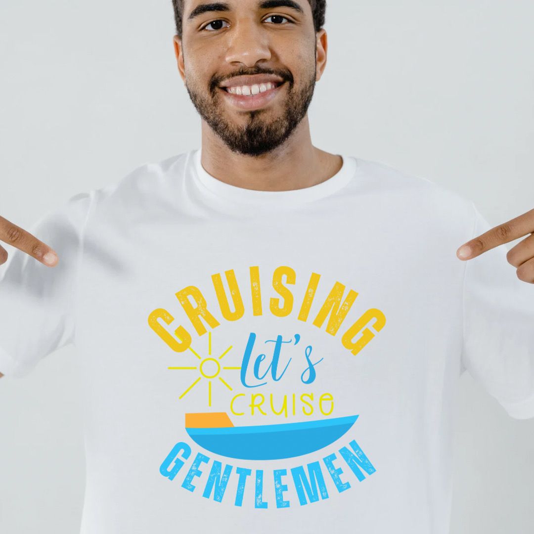 Cruising Gentlemen T-Shirt by Mobtown Custom Designs