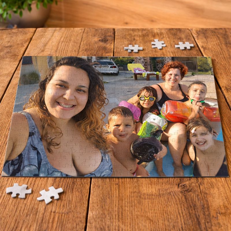 🧩 Puzzle Fotografico Personalizzato