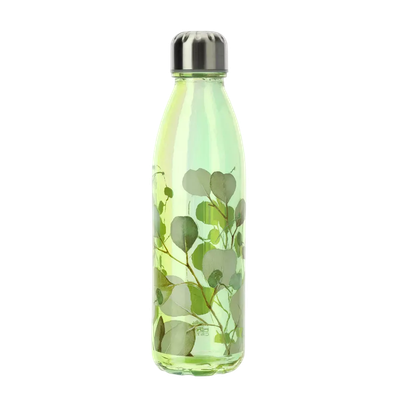 BOTTIGLIA VETRO BOTANIC VERDE 650ML
