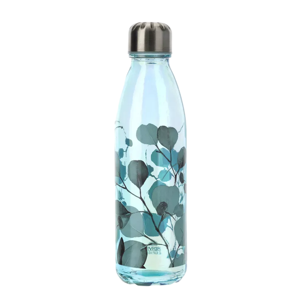 BOTTIGLIA VETRO BOTANIC BLU 650ML
