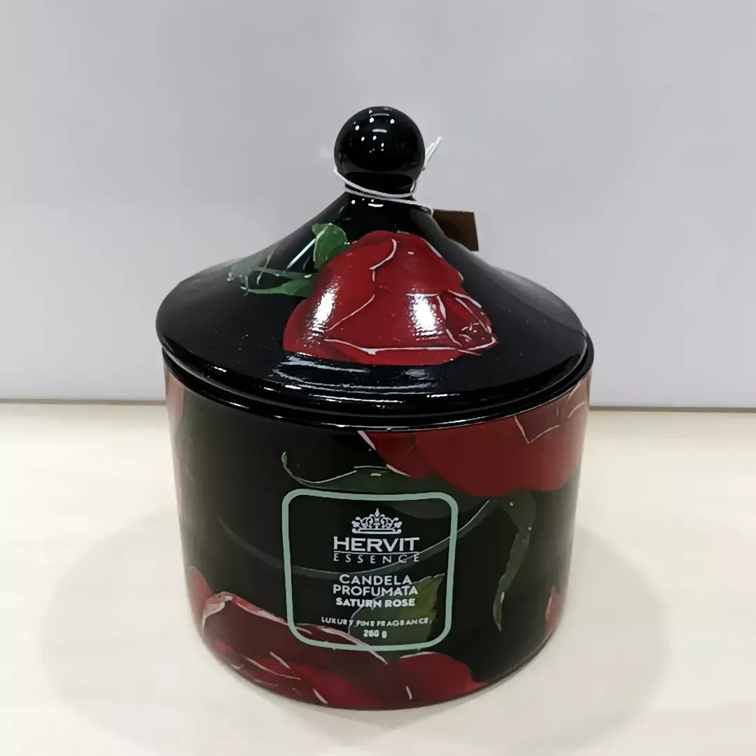 CANDELA ROSE BACCARAT DIA.9,5X12CM 260G