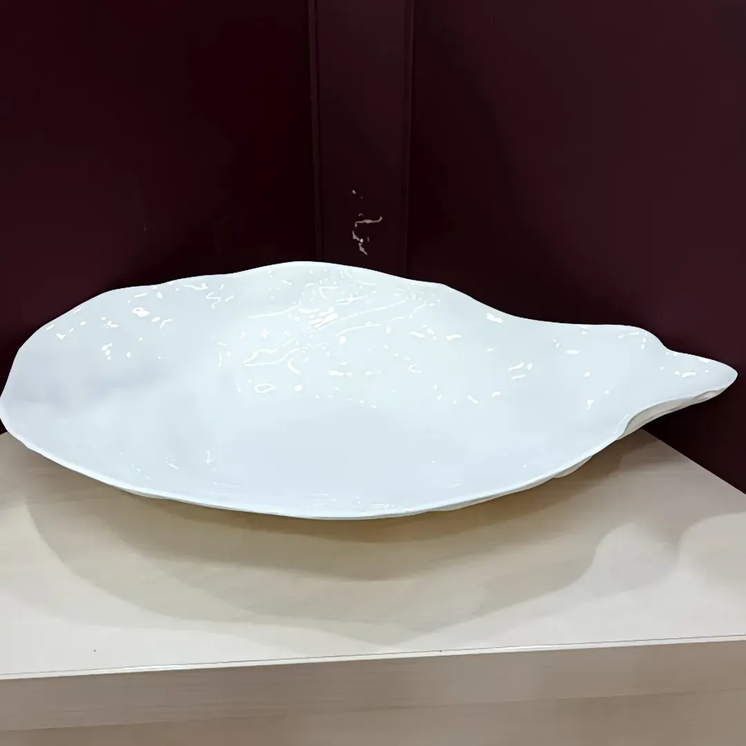 CENTRO TAVOLA OYSTER 43X26X17