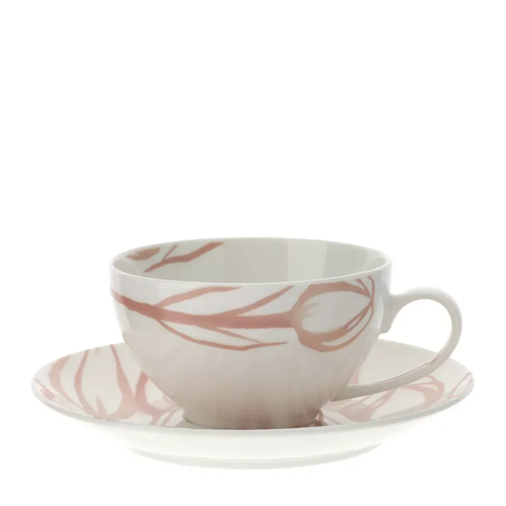 TAZZA COLAZIONE TULIP PORC.DIA.12XH7CM