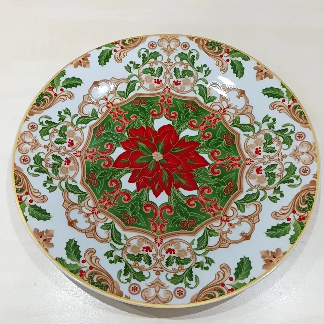 BOX 6 PIATTI DOLCE PORCELLANA DIA.19CM
