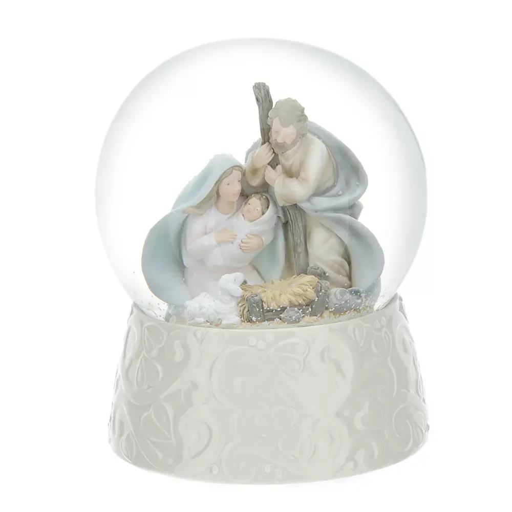 PALLA ACQUA/NEVE BASE PORC.DIA.15X20CM