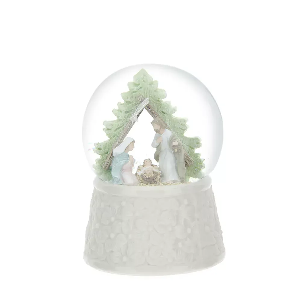 PALLA ACQUA/NEVE BASE PORC.DIA.10X16CM