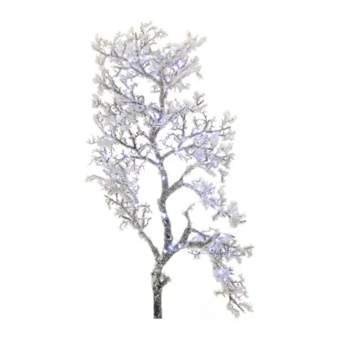 RAMO LUMINOSO BIANCO NEVICATO 120CM