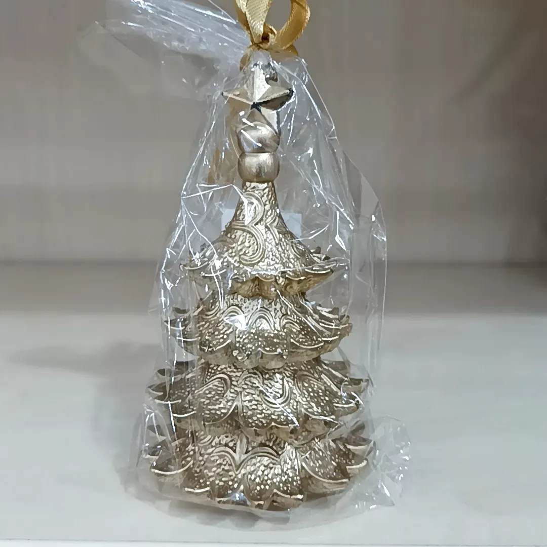 CANDELA ALBERO ORO DIA.7XH12CM