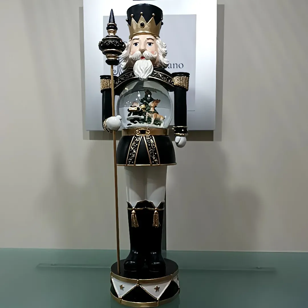 SOLDATINO RESINA CARILLON 51CM NERO
