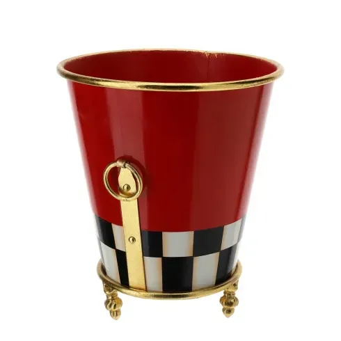 CONTENITORE CONO METALLO DIA.24XH28CM