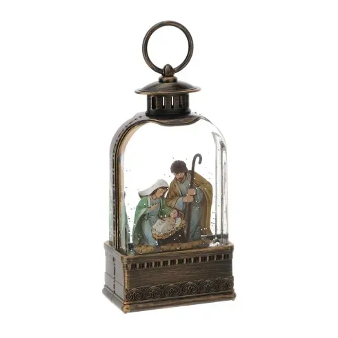 LANTERNA C/NATIVITA&#39; LED 11X6XH21CM