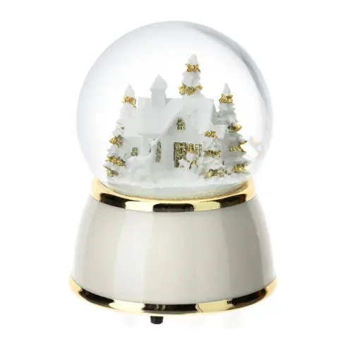 PALLA ACQUA/NEVE BASE PORC.DIA.10X15CM