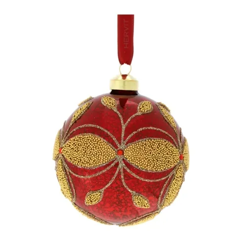 SFERA VETRO SOFF.DEC.FLEUR DIA.10CM ROSS