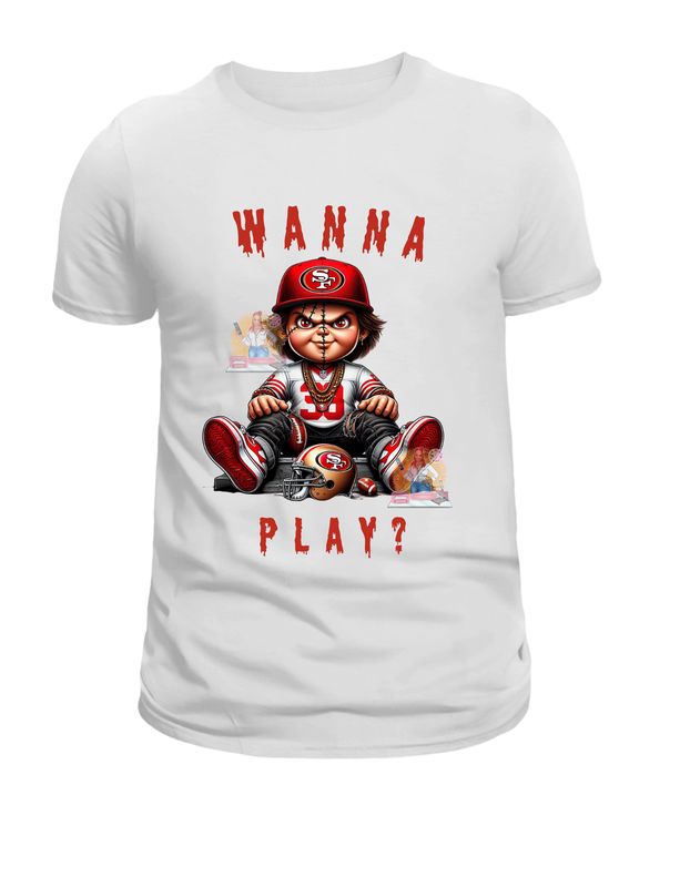 Chucky &quot; Wanna Play Sports T-Shirt