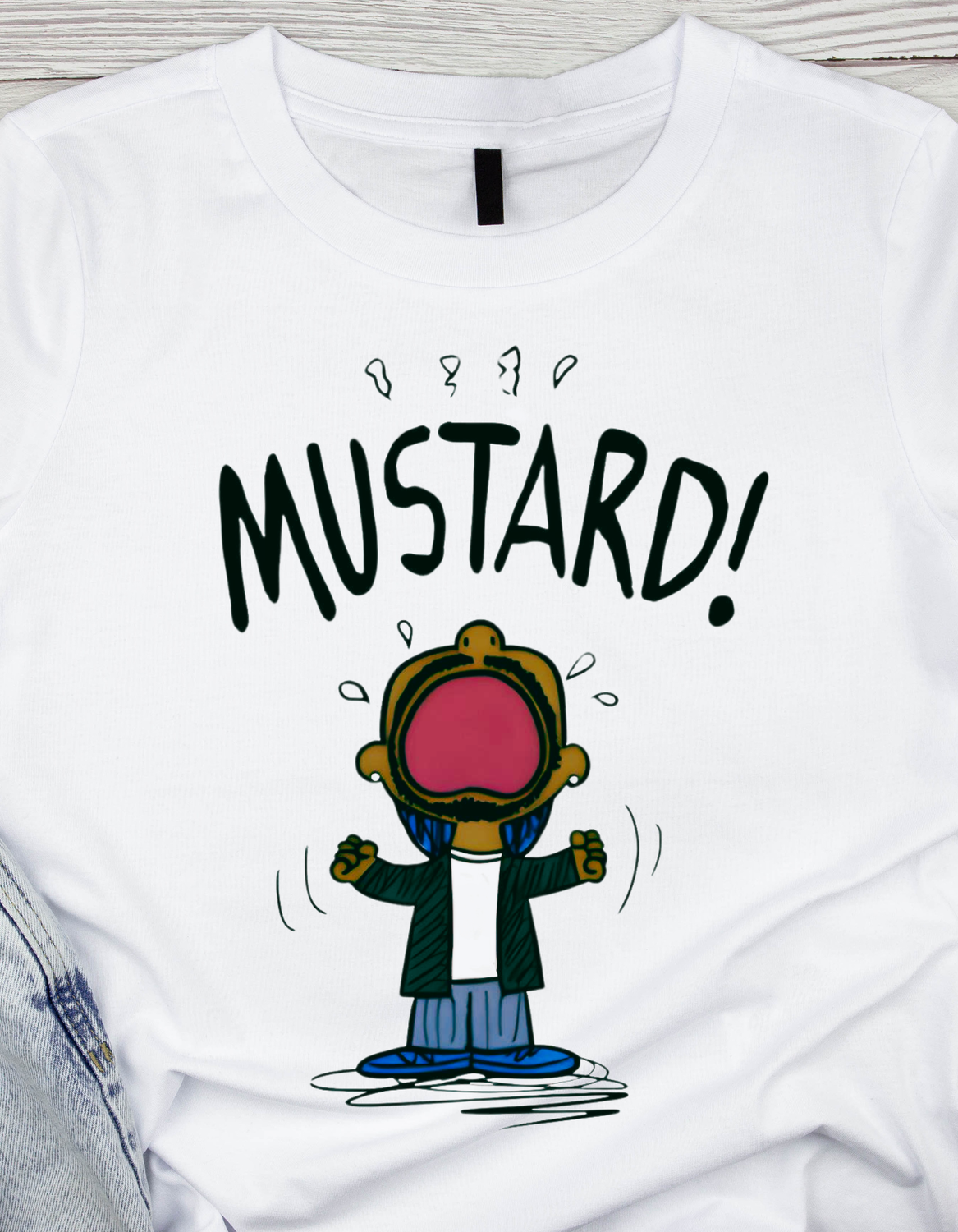Womens Mustard T-shirt