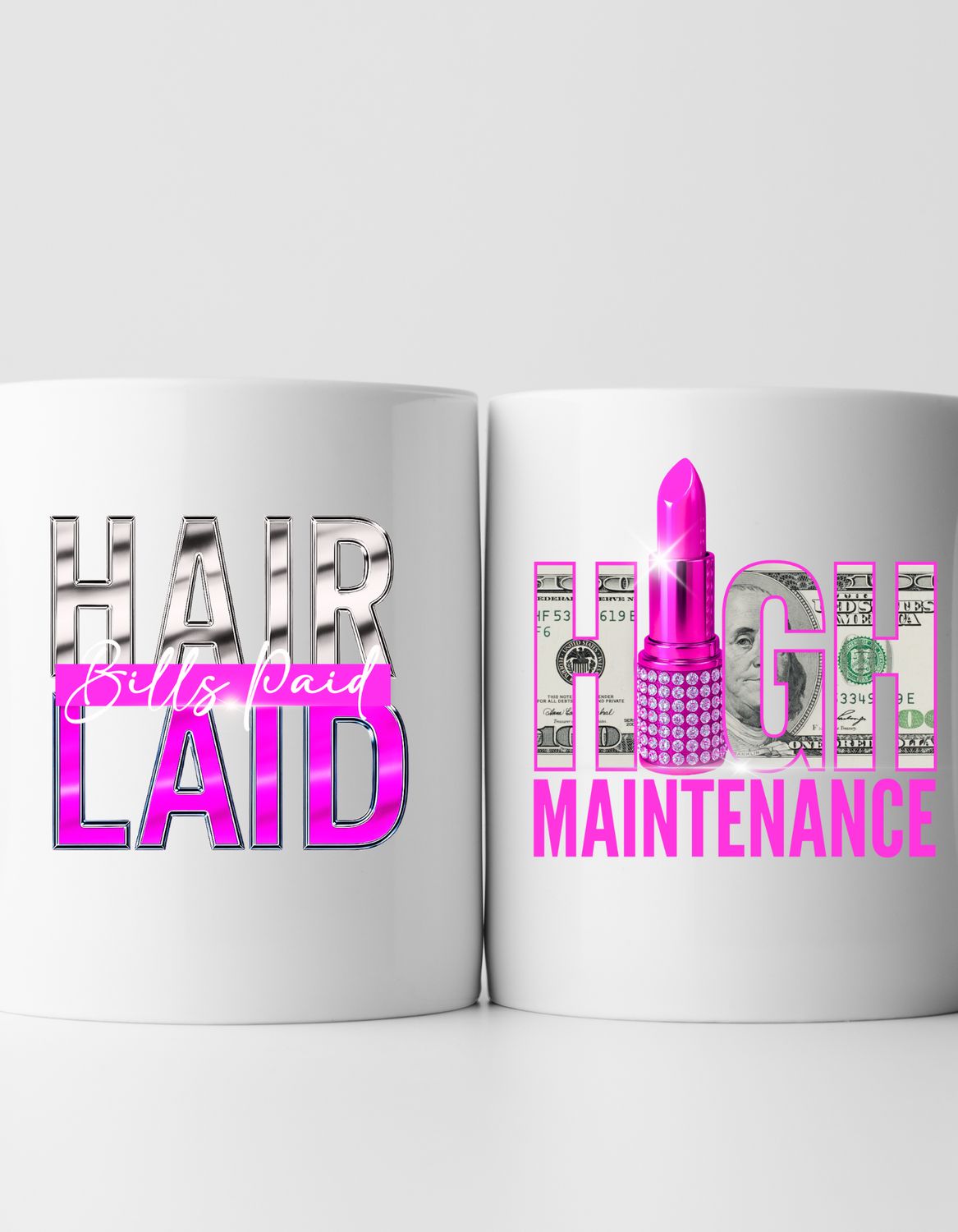 High maintenance Mug  set