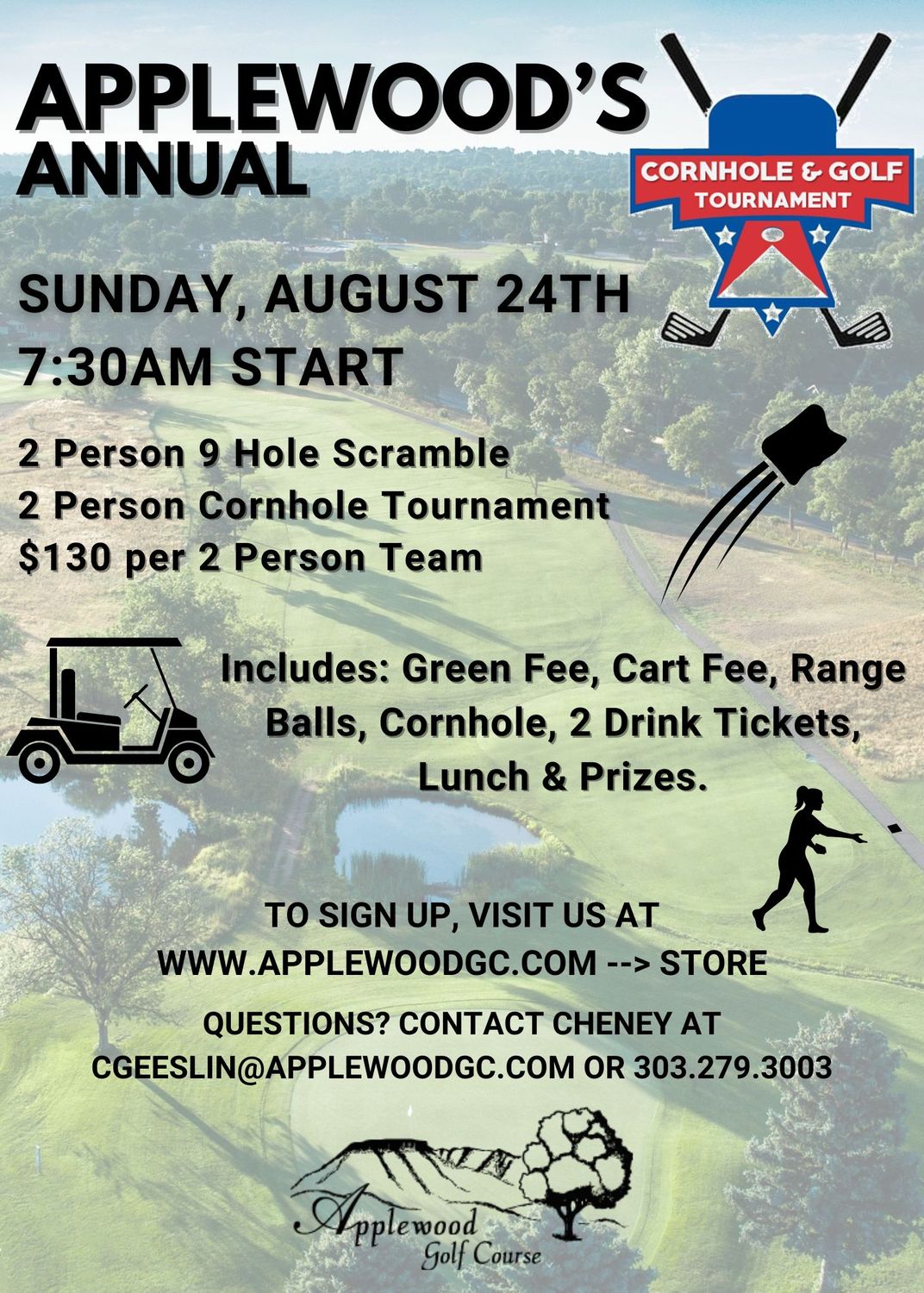 Cornhole & Golf Tournament