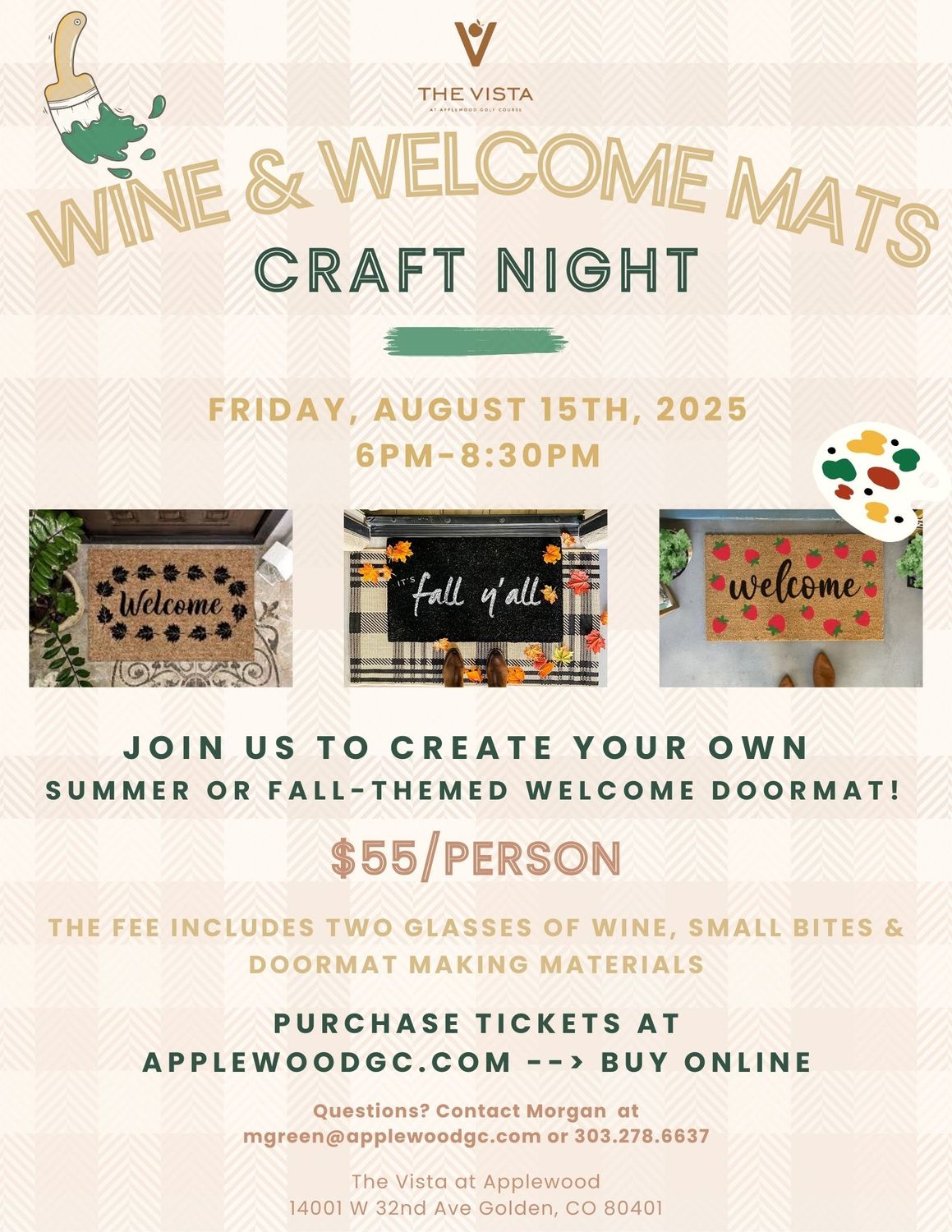 Wine & Welcome Mats