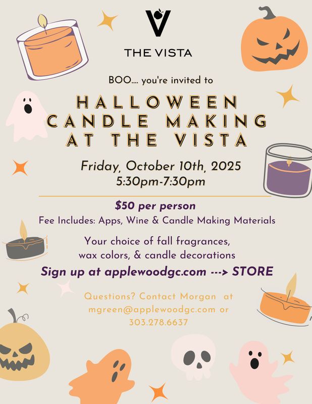 Halloween Candle Making