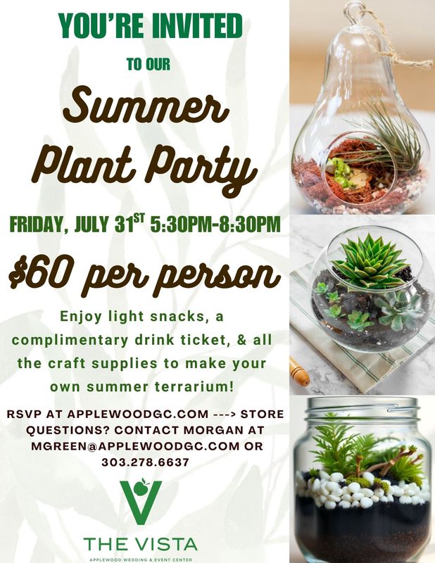 Summer Plant Party