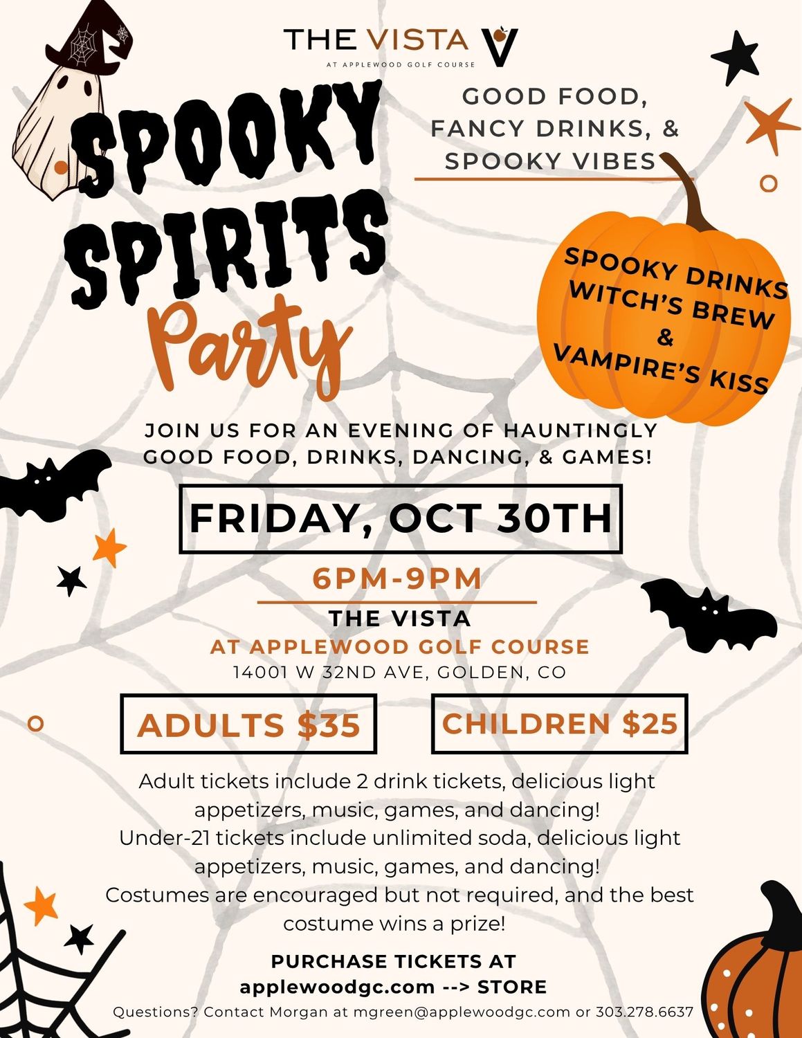 Spooky Spirits Party