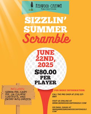 The Sizzlin&#39; Summer 4-Player Scramble